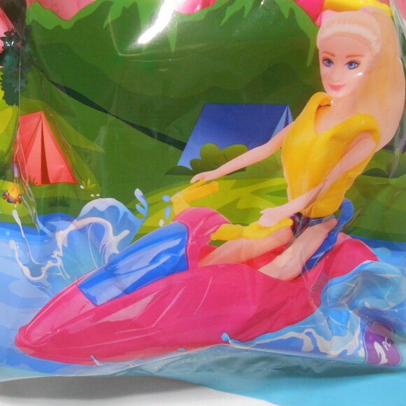 NEW Fashion Fun Jet Ski & Water Vest for All Barbie style Dolls 10" - Picture 9 of 9